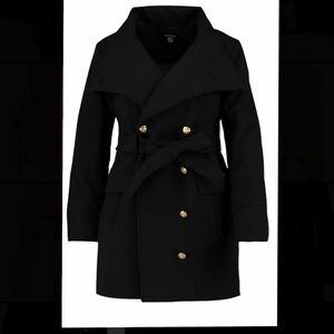 Heavy Black Dress Coat